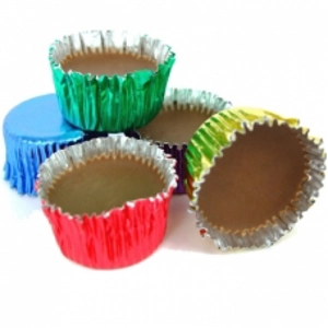 Hannahs Chocolate Flavour Icy Cups - Foiled Candy Sweets