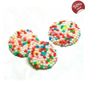 Hannahs White Jazzles - Chocolate Flavour Candy Snowies