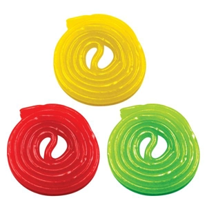 Haribo Fruit Rotella Wheels - Fruity Liquorice Candy Sweets