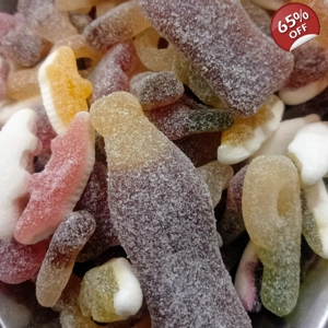 Haribo Fizzy Sour Mix Up Gummy Jelly Sweets