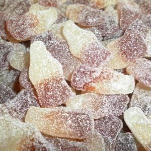 Haribo Fizzy Cola Bottles - Happy Zing Gummy Sweets