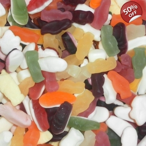 Haribo Assorted Mixture Foam Jelly Gums Party Sweets