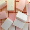 Haribo Tochos Refrescantes Fresa - Pink an White Iced Squares