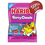 Haribo Berry Clouds - Soft Fruity Gummi Candy Sweets - 117g Share Bag