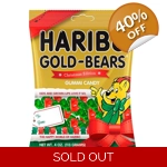 Haribo Strawberry and Raspberry Goldbears - Holiday Gummies - 113g Bag
