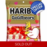 Haribo Goldbears Valentine Raspberry and Pineapple Gummies 113g Bag