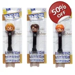 PEZ Harry Potter Sweets Dispenser with 3 Mystery Flavour Candy Packs