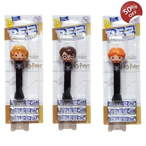 PEZ Harry Potter Sweets Dispenser with 3 Mystery Flavour Candy Packs