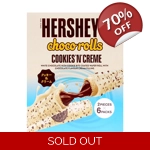 Hershey's Choco-Rolls Cookies 'N' Creme Wafers - 6 Pack 108g Box