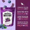 Kenny's Wiley Wallaby Gourmet Soft Huckleberry Liquorice - 284g Bag