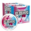 Ice Breakers Duo Raspberry Mints - Sugar Free Candy Sweets - 36g Tin