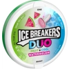 Ice Breakers DUO Watermelon Mints - Sugar-Free Candy Sweets - 36g Tub