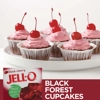 Jell-O - Black Cherry Gelatin Dessert - 85g Box - Gelatine Jelly