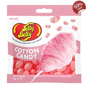 Jelly Belly Cotton Candy Jelly Beans - 70g Bag