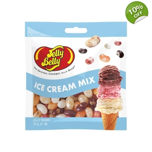 Jelly Belly Ice Cream Mix - Gourmet Jelly Beans 70g Bag