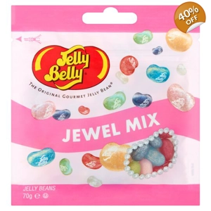 Jelly Belly Jewel Mix - Assorted Mixed Jelly Beans - 70g Bag