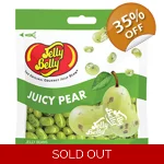 Jelly Belly Juicy Pear Jelly Beans - 70g Bag