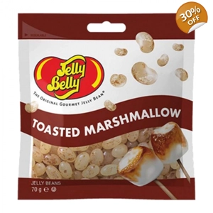 Jelly Belly Toasted Marshmallow Jelly Beans - 70g Bag