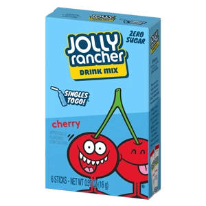 Jolly Rancher Drink Mix - Singles To Go Cherry - Zero Sugar - 16g Box