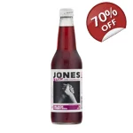 Jones Soda - Zilch Black Cherry Diet Drink 355ml Bottle
