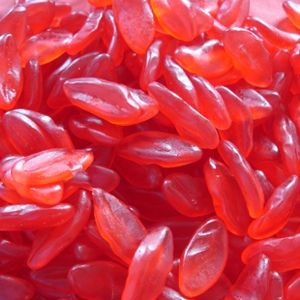 Kingsway Juicy Red Lips - Gummy Jelly Cherry Sweets