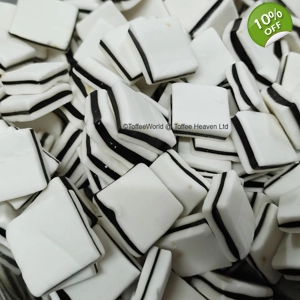 King Regal Black And White Mints - Liquorice Mint Fondant Sandwich