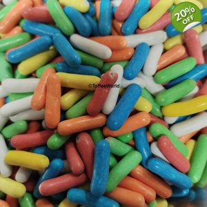 King Regal Liquorice Comfits - Mini Licorice Torpedoes Dragee Sweets