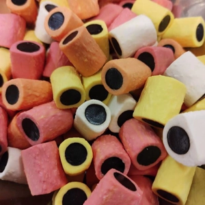 King Regal Liquorice Fruit Roll Bites - Candy Licorice Rolls