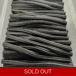 King Regal Liquorice Pencils - Solid Black Licorice Bar Pieces