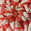 Kingsway Candy Canes - Strawberry Flavour Red and White Jelly Sweets