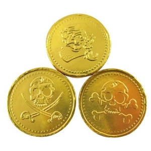 Pirate Gold Milk Chocolate Coins - Kingsway Sweets