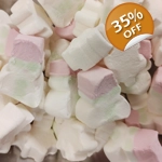 Kingsway Snowman and Snowflakes Mallows - Vanilla Marshmallows Kingsway Snowman and Snowflakes Mallows - Vanilla Marshmallows