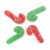 Kingsway Sugared Candy Canes - Green and Red Fru..