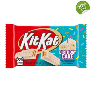 Kit Kat Limited Edition Birthday Cake - 42g Chocolate Bar