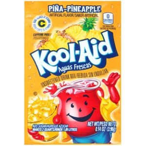 Kool Aid Pina Pineapple 3.96g Sachet Kool-Aid Powder