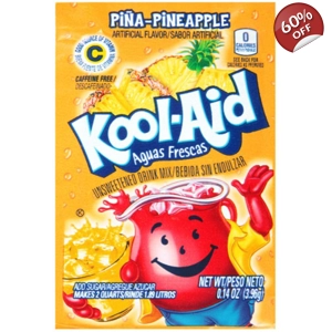 Kool Aid Pina Pineapple 3.96g Sachet Kool-Aid Powder