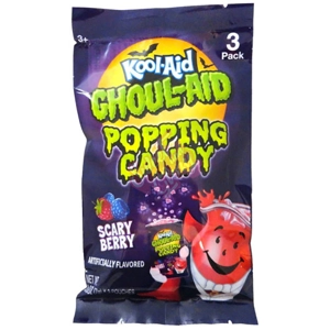 Kool-Aid Ghoul-Aid Popping Candy 3 Scary Berry 7g Pouches - 21g Pack