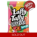 Laffy Taffy Candy Laff Bites Tropical - 170g Bag