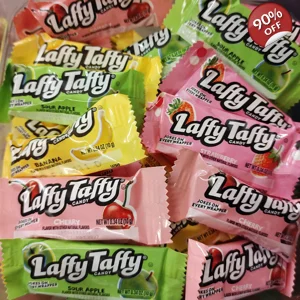 Laffy Taffy Minis - Chewy Candy Assorted Mini Chew Bars Miniatures