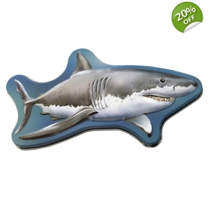 Maneater Shark Bait Sour Orange Flavoured Candy Body Parts - 28.3g Tin