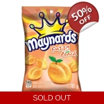 Maynards Fuzzy Peach - 185g Bag - Canadian Candy Peaches