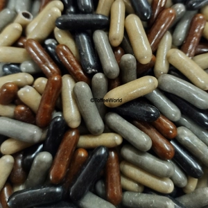 Meenk Liquorice Comfits - Mini Licorice Candy Torpedoes Dragee Sweets