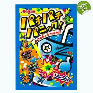 Meisan Pachi Pachi Panic Popping Candy Soda 5g Pack - Japanese Import