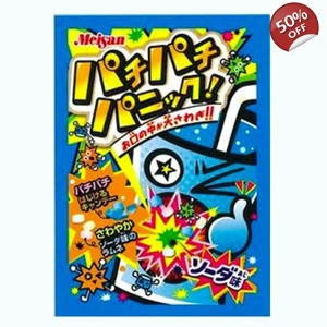 Meisan Pachi Pachi Panic Popping Candy Soda 5g Pack - Japanese Import