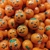Milk Chocolate Pumpkin Ball - Pumpkins Foiled Ba..