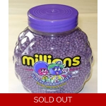 Millions Blackcurrant Flavour Sweets Full Wholesale Jar Millions Blackcurrant Flavour Sweets Full Wholesale Jar