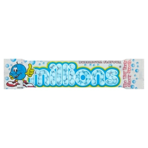 Millions Bubblegum Flavour 45g Tube Pack - Tiny Chewy Sweets