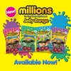 Millions Squishies Cola - Jelly Gummy Sweets - 120g Bag