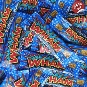 Wham Mini Chew Bars - Original Raspberry Chews