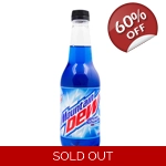Mountain Dew Blue Shock - Raspberry Citrus Soft Drink - 400ml Bottle